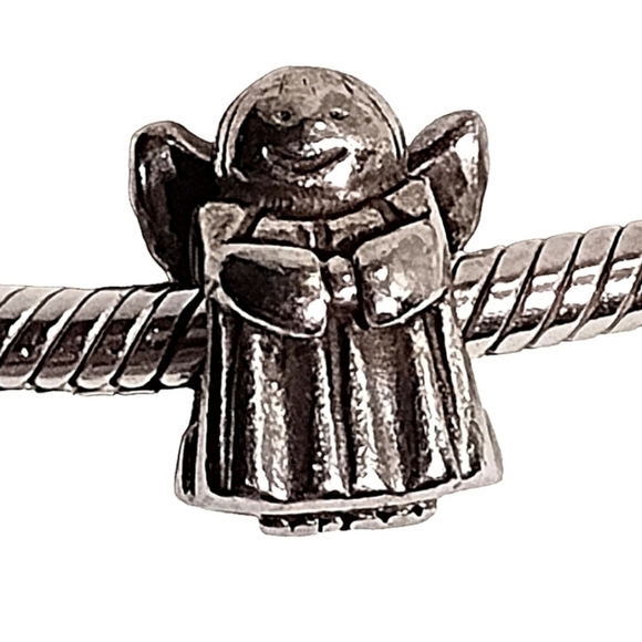 Authentic Pandora Angel Charm Silver 925 - Picture 1 of 3